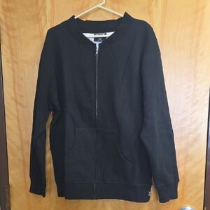 Hall of Fame Full Zip Men's Black Jacket Size Large New No Tags